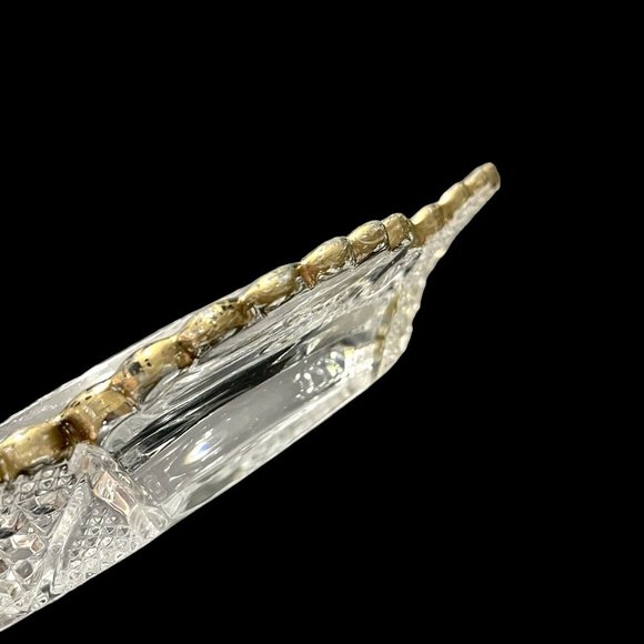 Antique 1896 Carmen by Fostoria 575 Panelled Diamond 4 Pcs Table Set EAPG Rare - Picture 7 of 16